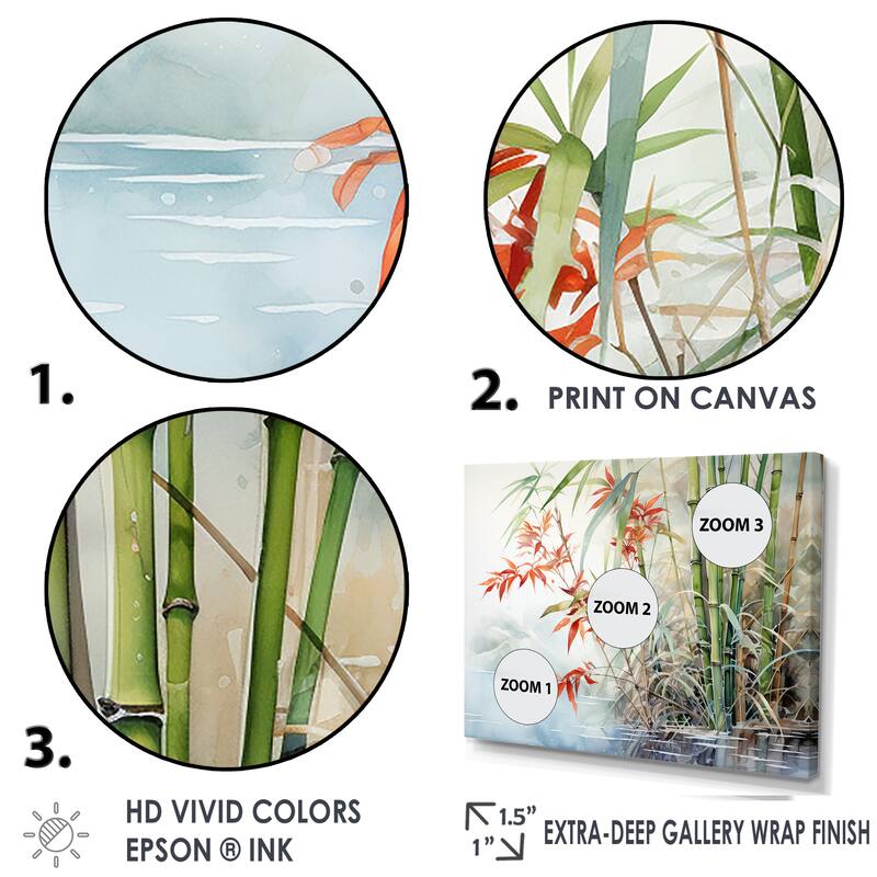 Designart "Bamboo Charm In China " Bamboo Wall Art Bed Bath & Beyond 39909055